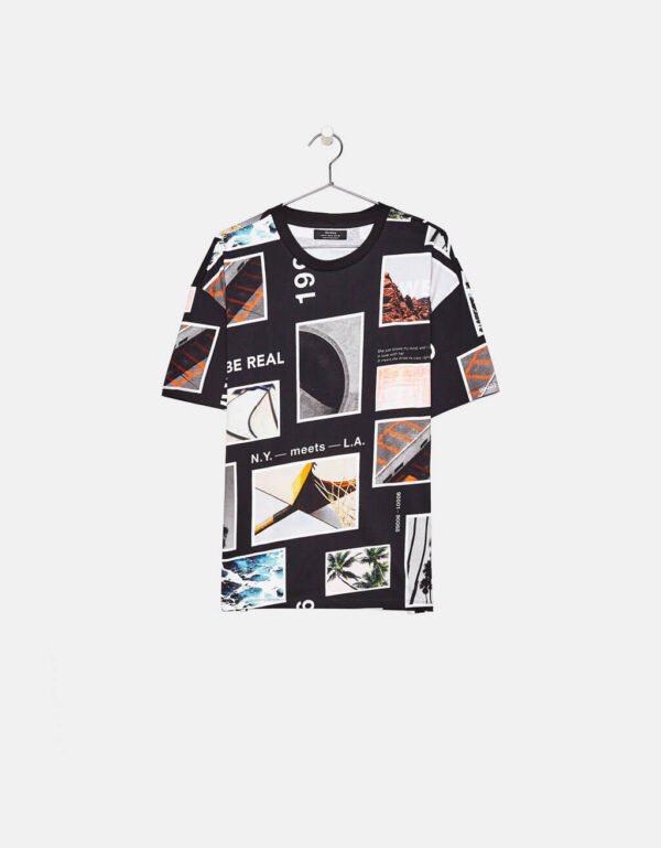 Oversized Black Unisex T-Shirt – 100% Cotton | DTF Printed | Premium Quality & Breathable Wear