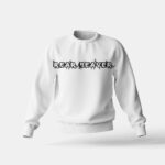 Premium Milky White Sweatshirt – 300 GSM | Unisex | Classic & Stylish | 100% Cotton