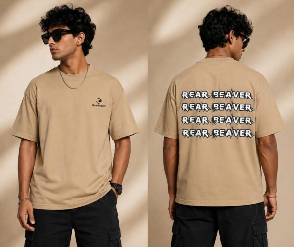Oversized MUSTARD/CAMEL YELLOW  Unisex T-Shirt – 100% Cotton | Premium Breathable & Stylish Wear